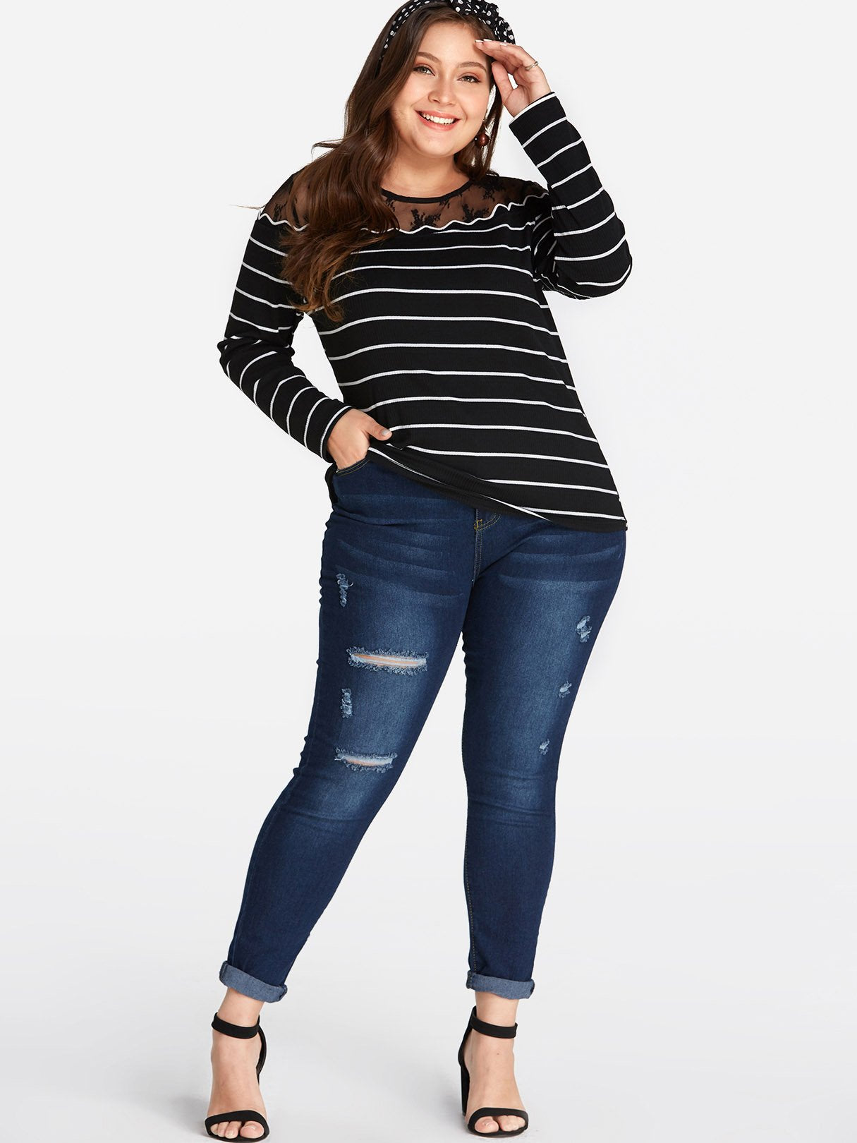 OEM ODM Ladies Plus Size Summer Tops