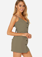 OEM Ladies Army Green Sexy Dresses