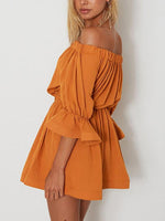 NEW FEELING Womens Ginger Mini Dresses