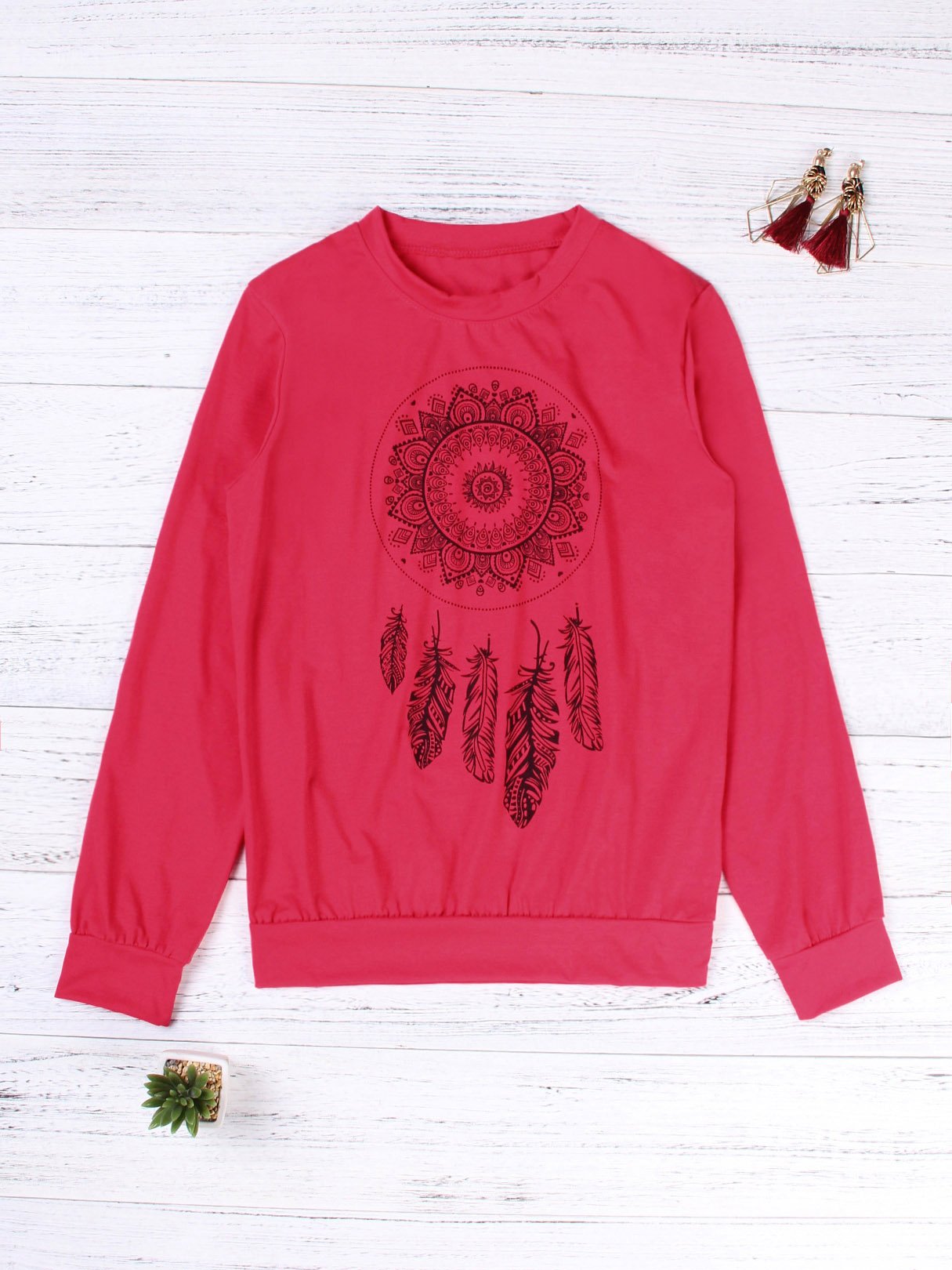 ODM Ladies Long Sleeve T-Shirts