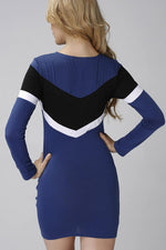 NEW FEELING Womens Blue Sexy Dresses
