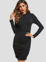 ODM Ladies Long Sleeve Sexy Dresses