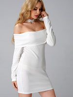 OEM Ladies White Bodycon Dresses