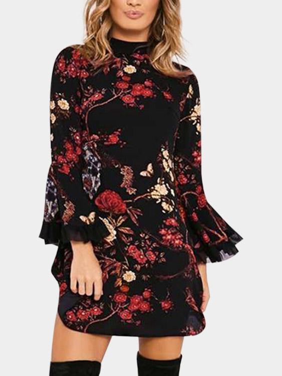 OEM Ladies Black Mini Dresses