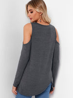 NEW FEELING Womens Grey T-Shirts