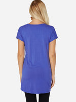 NEW FEELING Womens Blue T-Shirts