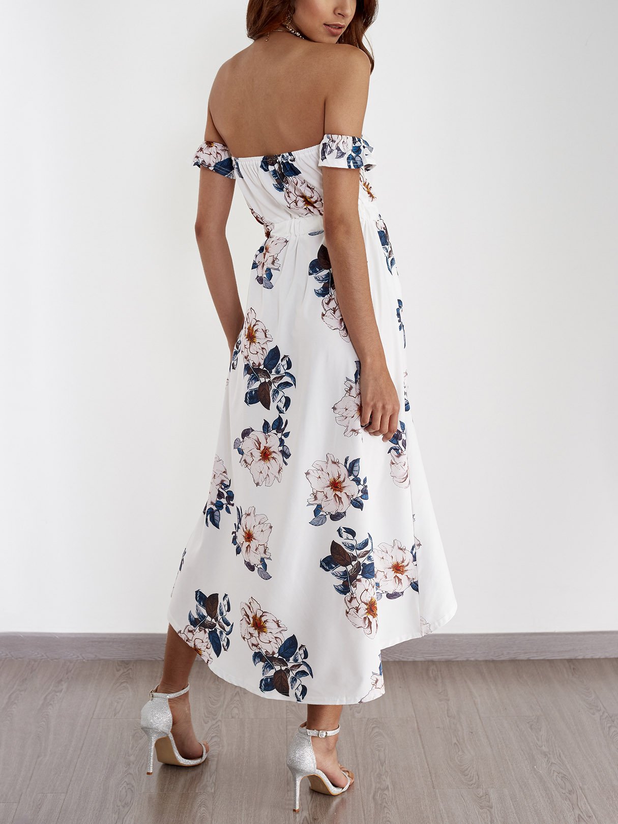 NEW FEELING Womens Floral Maxi Dresses