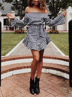 ODM Ladies Long Sleeve Mini Dress