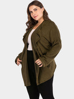 OEM Ladies Army Green Plus Size Coats & Jackets