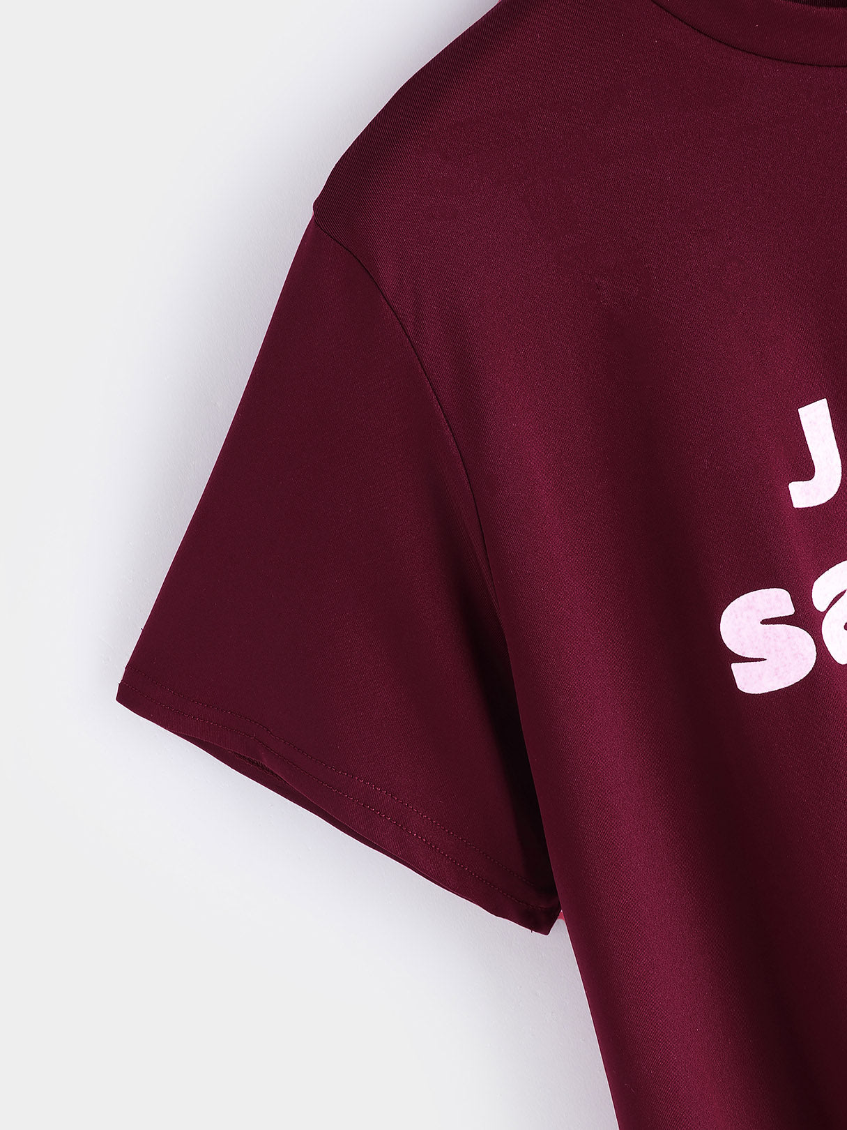 OEM Ladies Burgundy Plus Size Tops