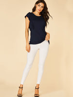 NEW FEELING Womens Navy T-Shirts