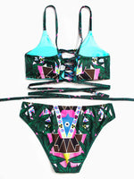 NEW FEELING Womens Multi Bikinis