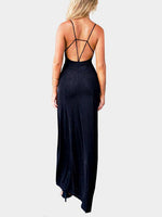 NEW FEELING Womens Black Maxi Dresses
