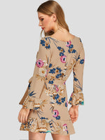 Custom Halter Dress With Sleeves