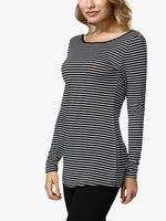 OEM Ladies Striped T-Shirts