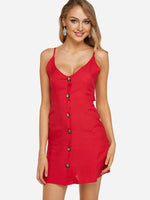 OEM Ladies Red Mini Dresses