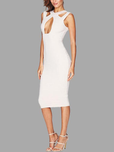 Wholesale Sleeveless White Dresses