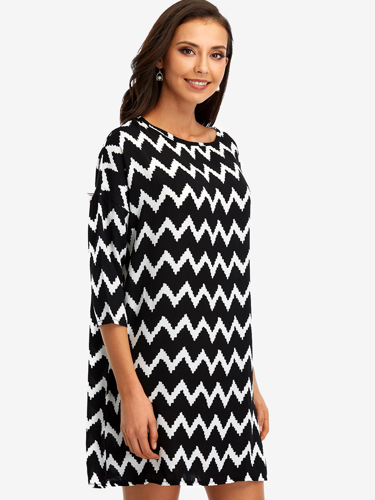 ODM Ladies Long Sleeve Mini Dress