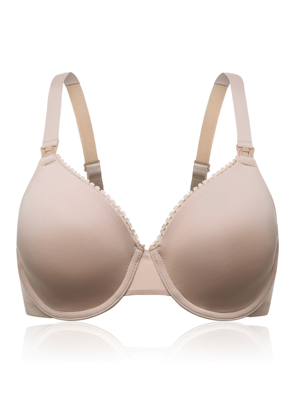 NEW FEELING Womens Nude Plus Size Intimates