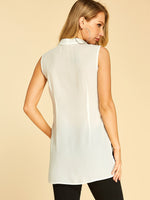 ODM Ladies Sleeveless Blouses