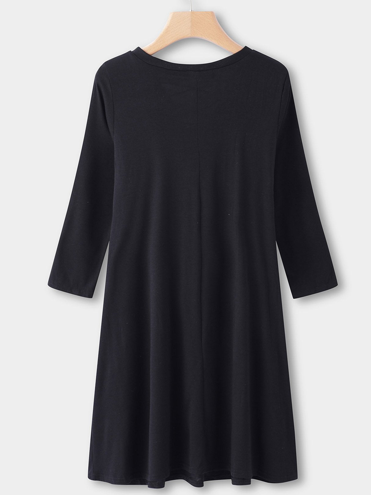 NEW FEELING Womens Black Midi Dresses