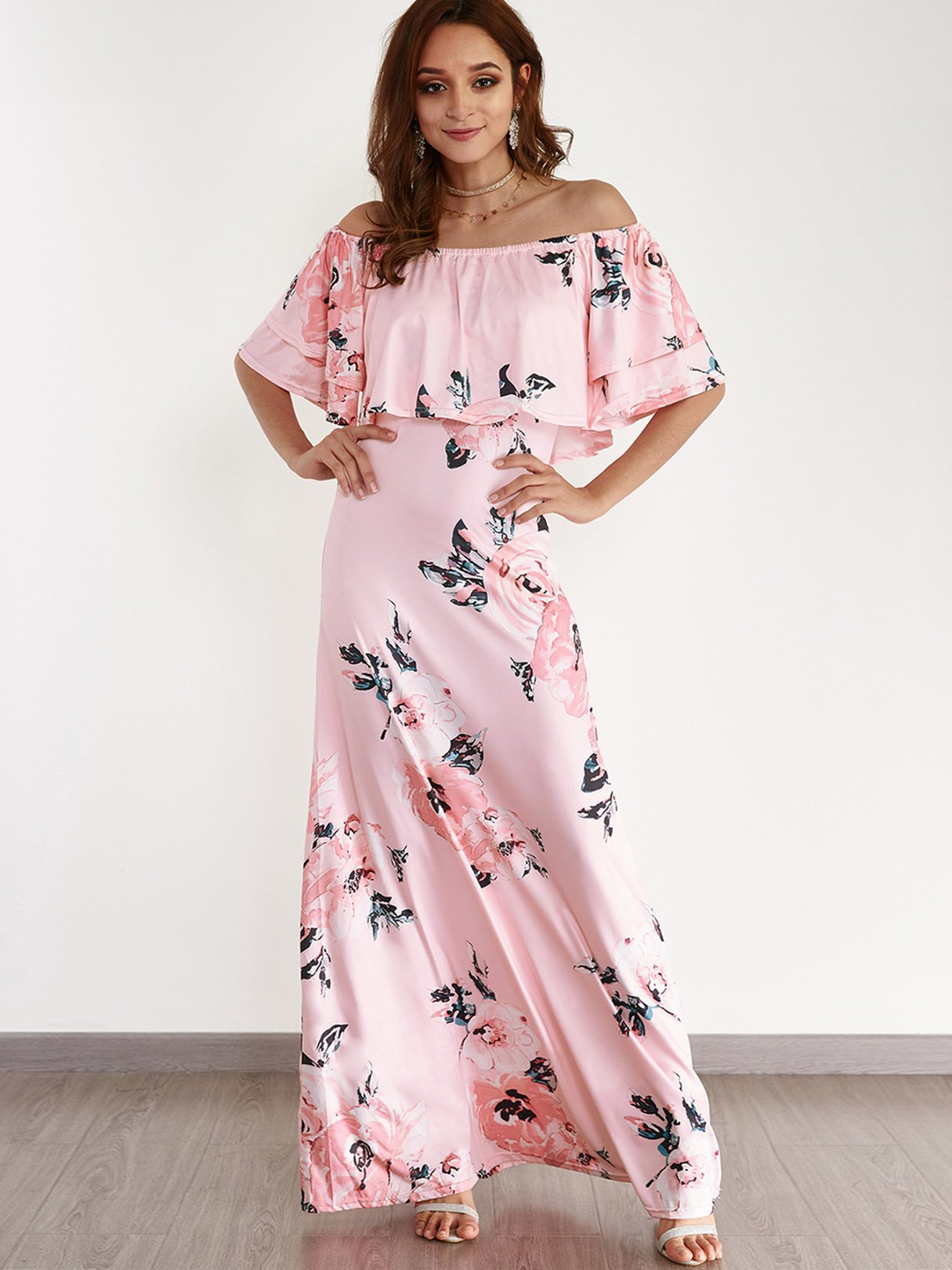OEM ODM Womens Short Sleeve Maxi Dresses