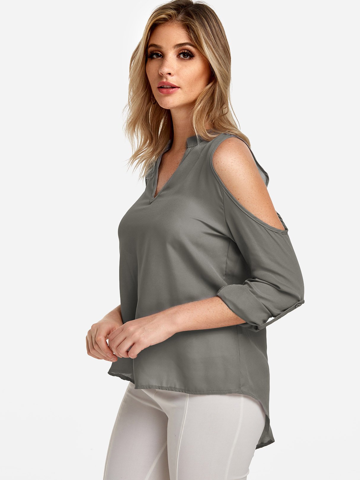 ODM Ladies Long Sleeve Blouses