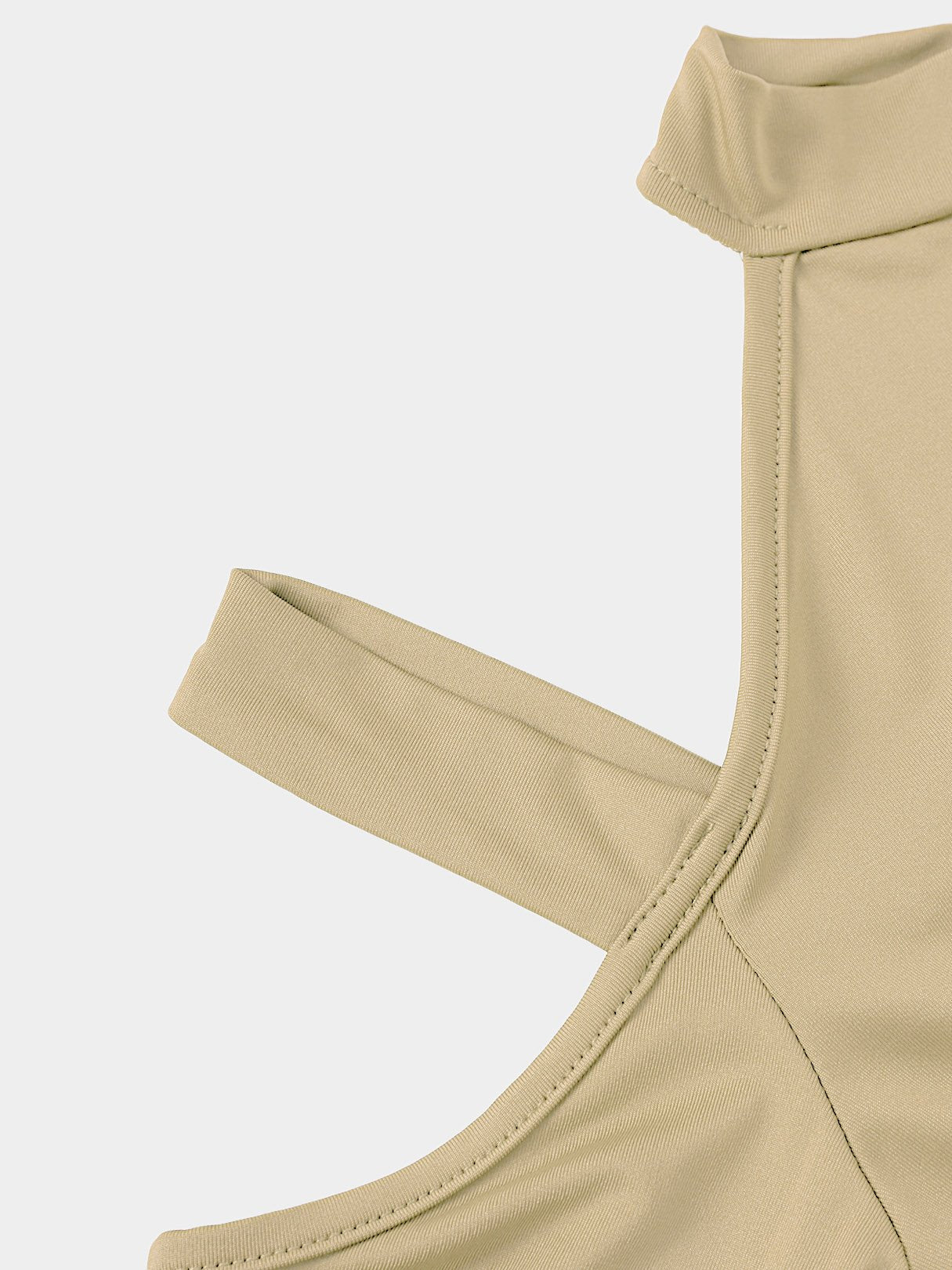 OEM Ladies Apricot Mini Dresses