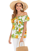 ODM Ladies Short Sleeve Blouses