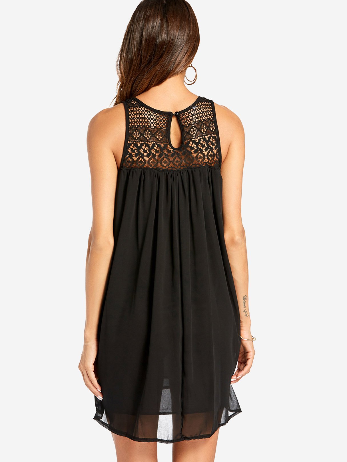NEW FEELING Womens Black Mini Dresses