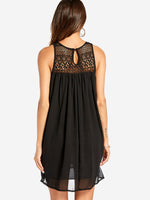 NEW FEELING Womens Black Mini Dresses