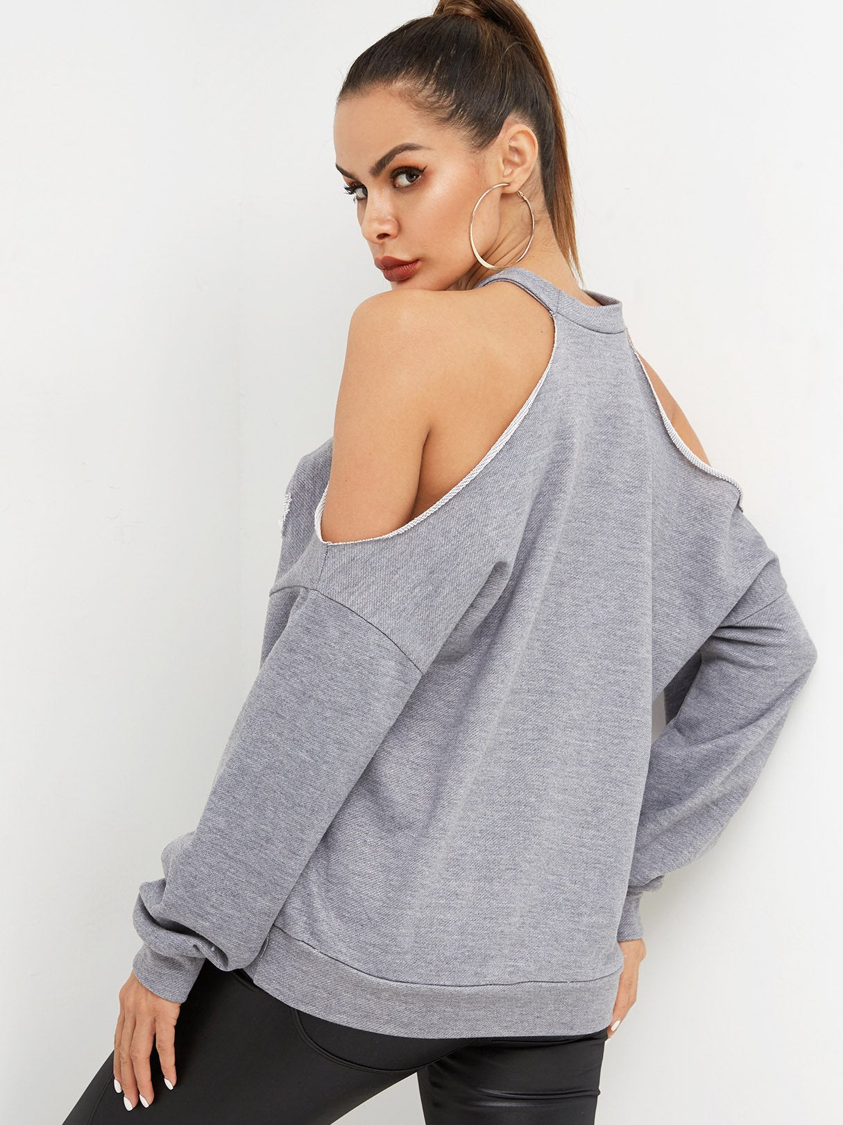 NEW FEELING Womens Grey T-Shirts