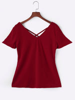 OEM Ladies Red T-Shirts