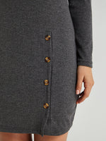 OEM ODM Womens Grey Mini Dresses