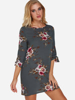 OEM Ladies Grey Mini Dresses