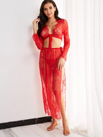 ODM Ladies Long Sleeve Beach Cover Ups