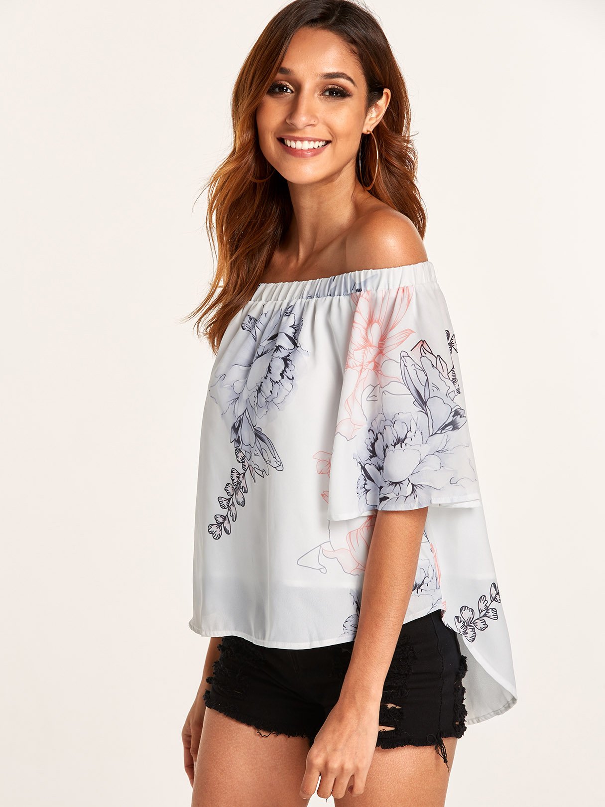 OEM Ladies White Blouses