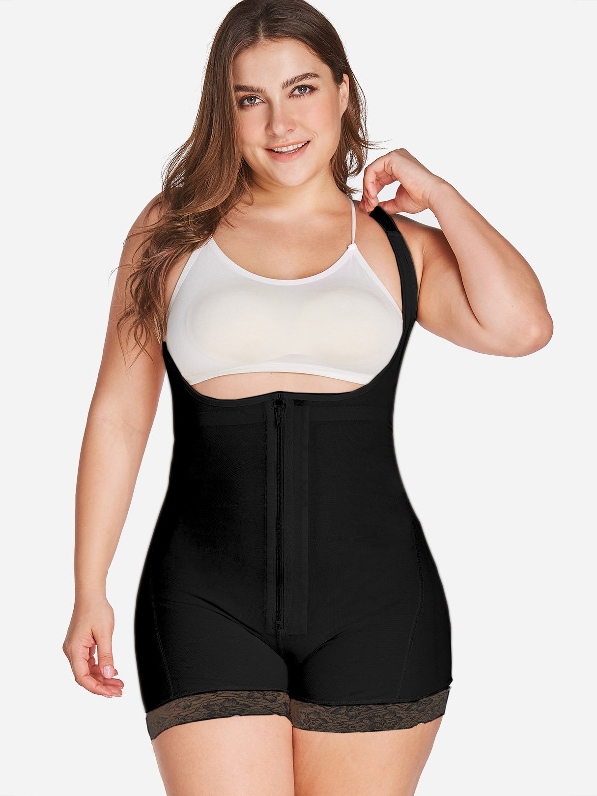 Wholesale Sleeveless Black Plus Size Intimates