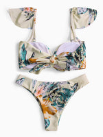NEW FEELING Womens Beige Bikinis