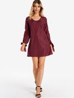 OEM ODM Womens Long Sleeve Casual Dresses