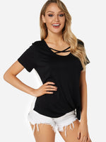 ODM Ladies Short Sleeve T-Shirts