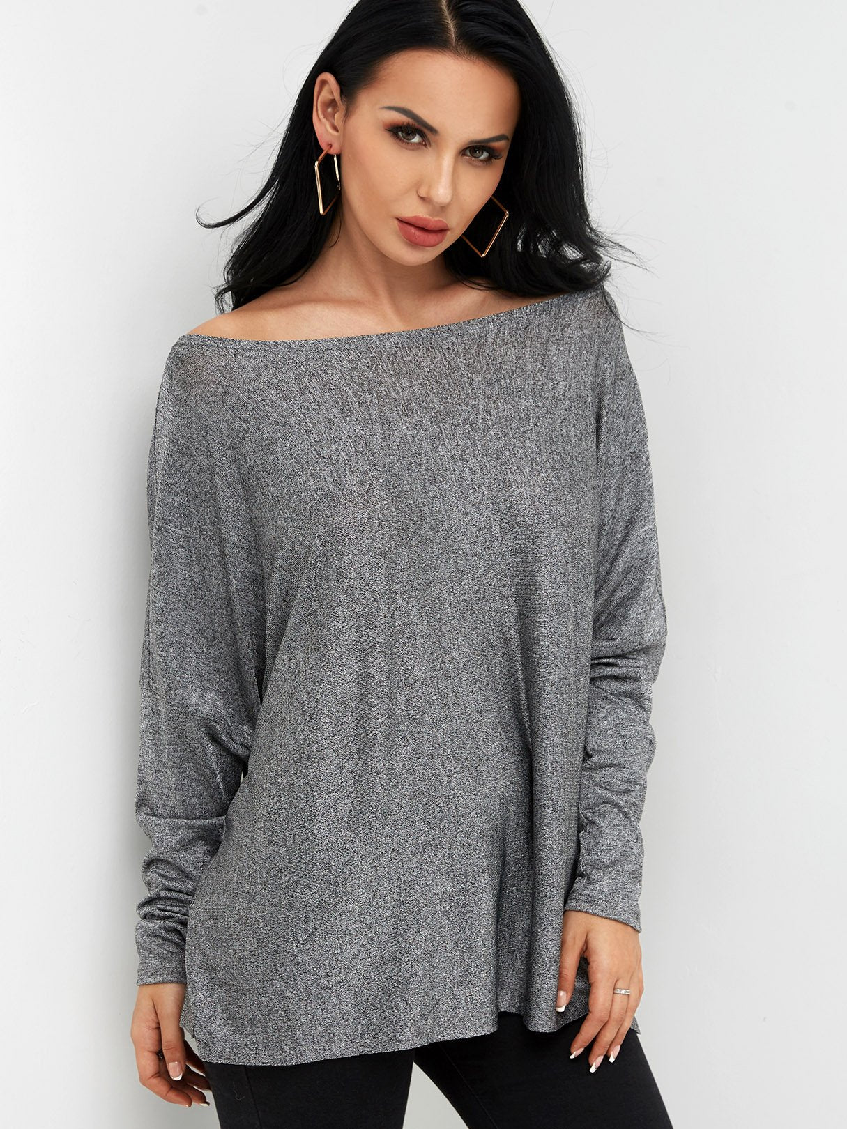 OEM Ladies Dark Grey T-Shirts
