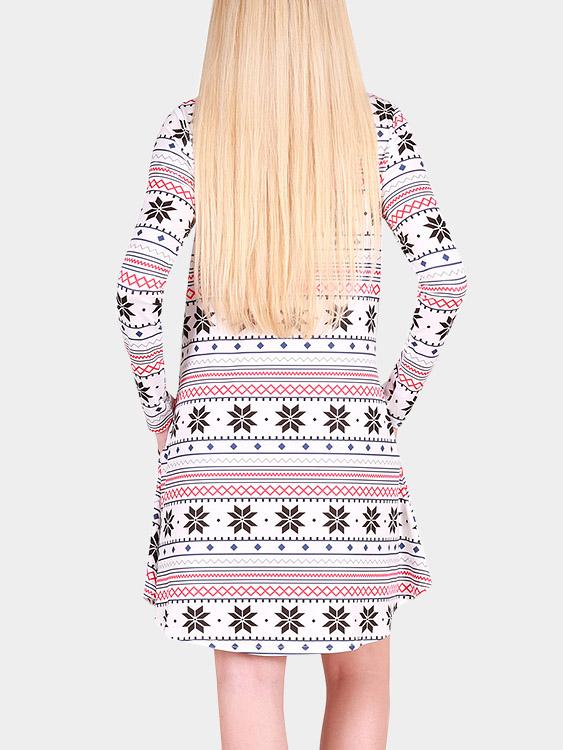 NEW FEELING Womens Multi Casual Dresses