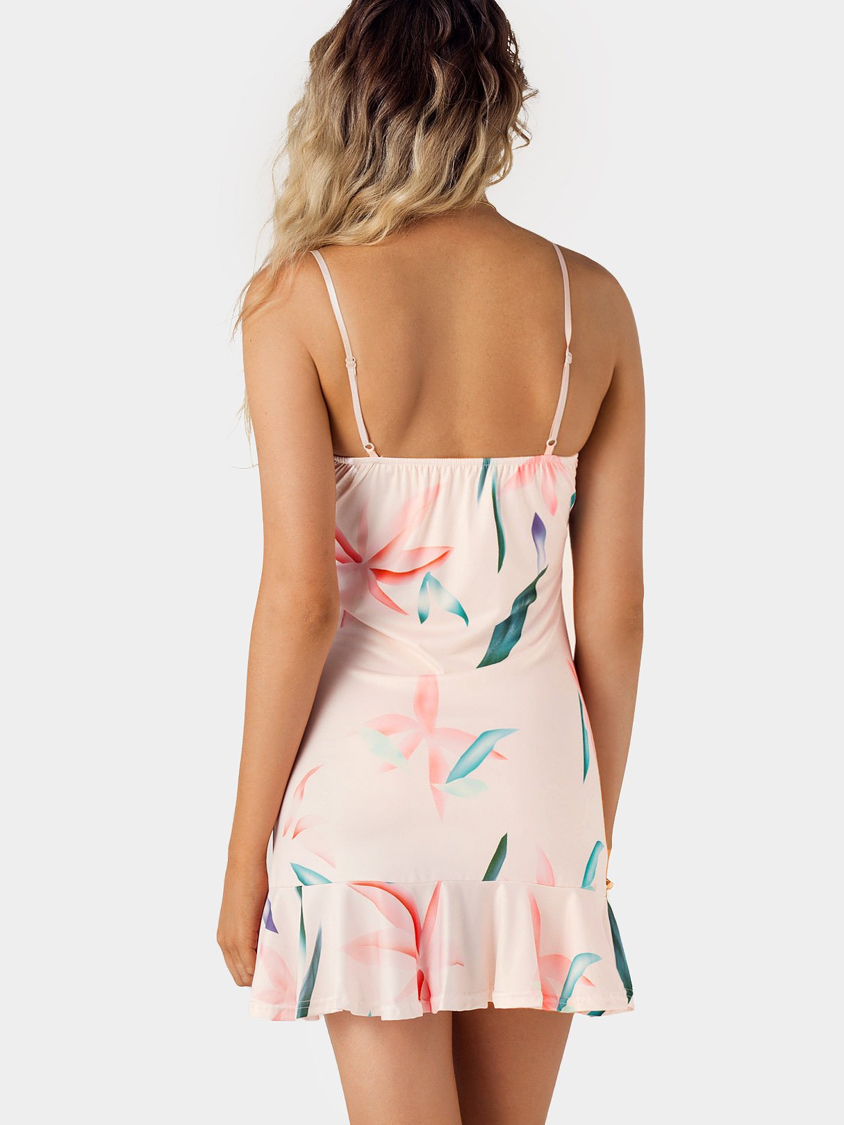 NEW FEELING Womens Floral Mini Dresses