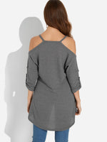 NEW FEELING Womens Grey T-Shirts