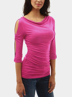 OEM Ladies Pink T-Shirts