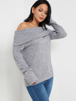 Wholesale One Shoulder Long Sleeve Top