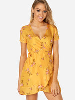 OEM ODM Womens Short Sleeve Mini Dress