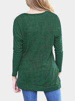 NEW FEELING Womens Green T-Shirts
