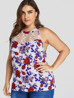 OEM Ladies Navy Plus Size Tops